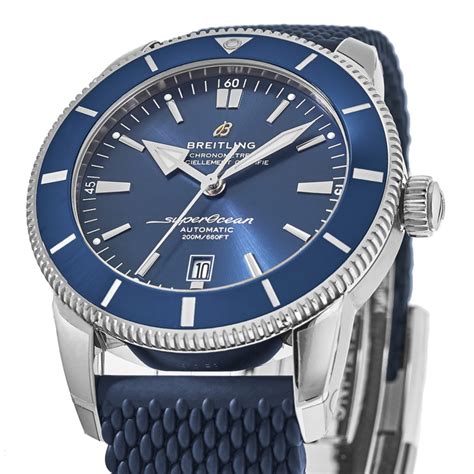 breitling automatic blue dial